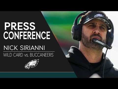 Nick Sirianni Discusses the Playoff Loss to the Buccaneers | Eagles Press Conference video clip