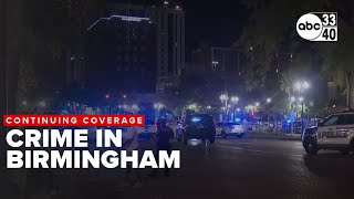 Birmingham, Alabama has 12 homicides in 1 week