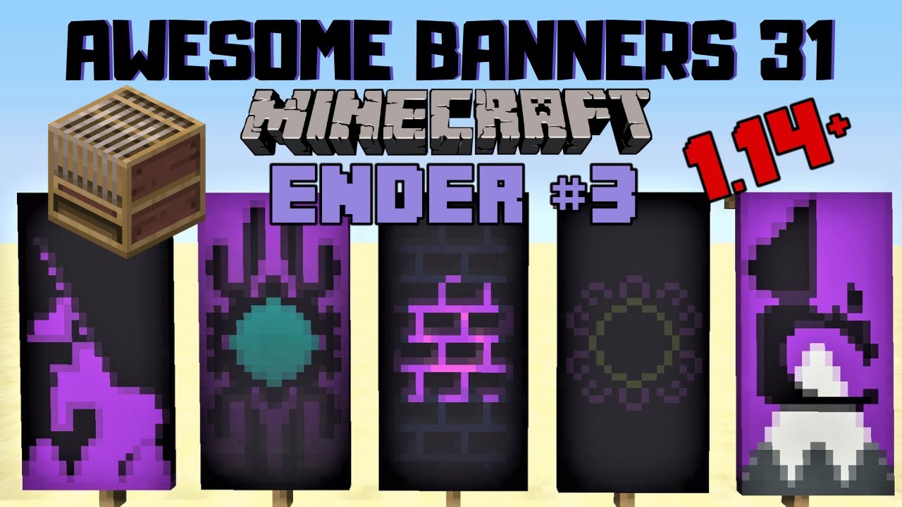 5 Awesome Minecraft Banner Designs With Tutorial 31 By Mindytv