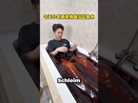 Papa macht zu Hause MAGISCHEN SLIME! 😆