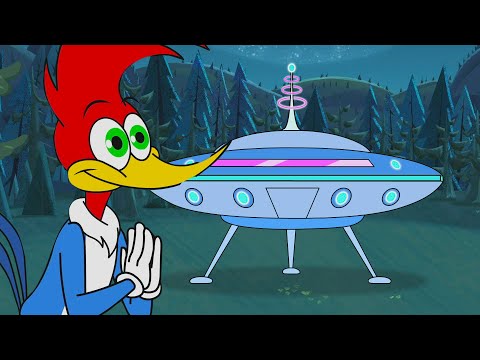 Woody vs Aliens | Woody Woodpecker