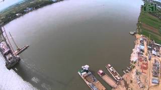 DJI Phantom: Flight over Nak Leung Bridge as of 2014 05 23 -:- [ 1 ]