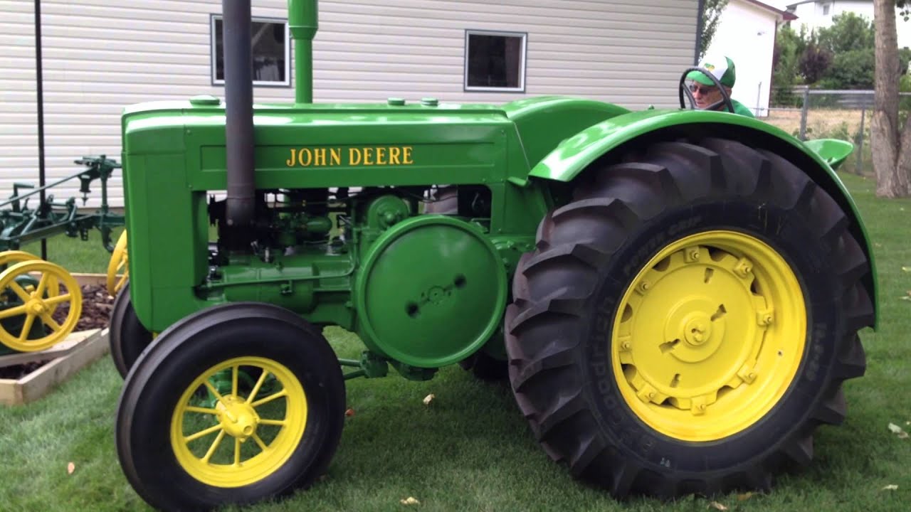 Starting And Driving 1945 John Deere Model D Tractor Youtube 5631