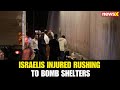 Several Israeli Citizens Injured While Rushing to Bomb Shelters Amid Missile Sirens