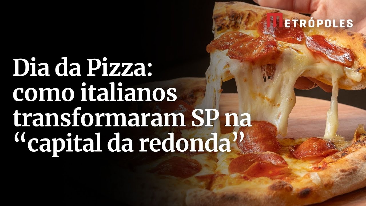 Dia da Pizza como italianos transformaram SP na capital da redonda