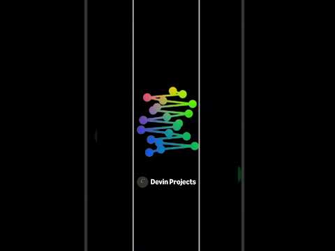 A pendulum wave but the speed INCREASES #shorts #pendulumwave #rhythm #animation