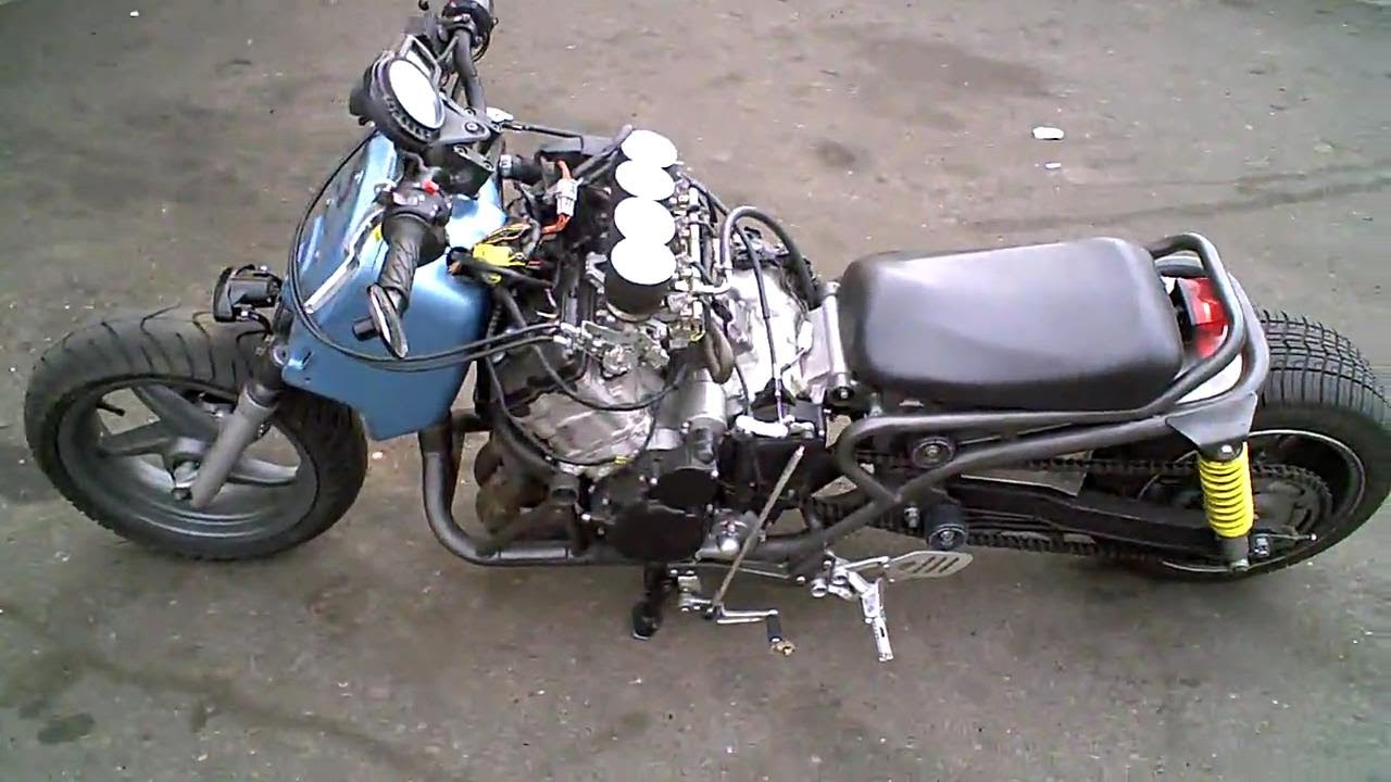 Honda zoomer engine swap #2