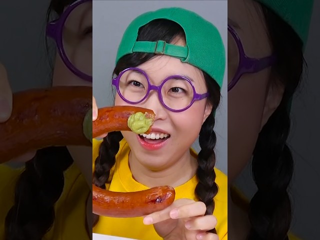Kielbasa Sausage #mukbang #challenge 킬바사 소세지 먹방