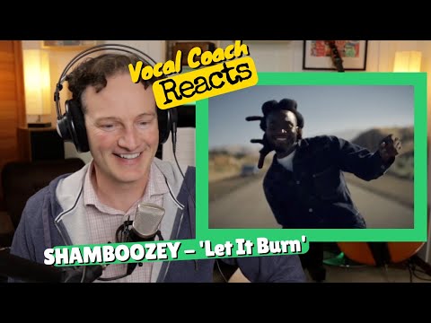 Vocal Caoch REACTS - SHABOOZEY "Let It Burn" (official Video)