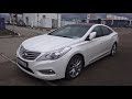 2012 Hyundai Grandeur 3.0 (250hp). Обзор (интерьер, экстерьер, двигатель).