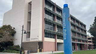 Increased security at San Jose State after racist graffiti threatening mass shooting found on campus