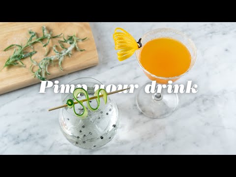 Pimp your Drink – 3 festliga garnityr