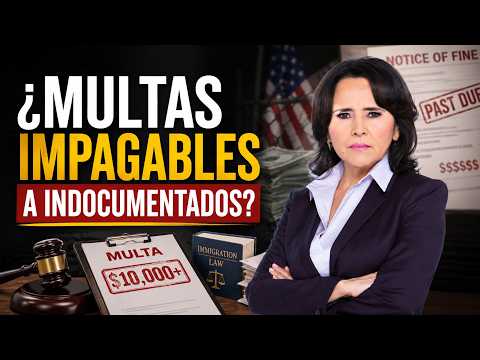 ¿Multas impagables a indocumentados?