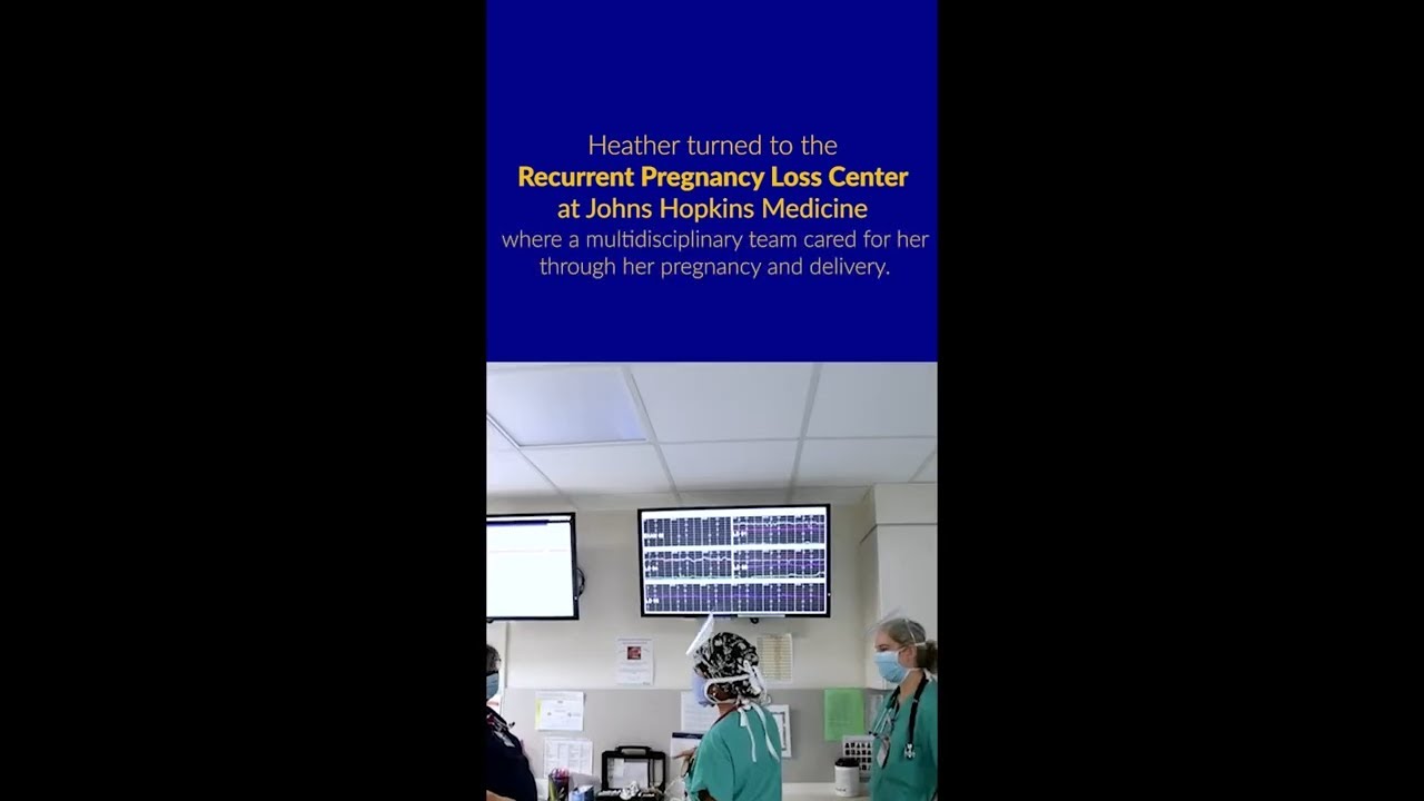 Johns Hopkins Fertility Center | Heather's Story (Short)