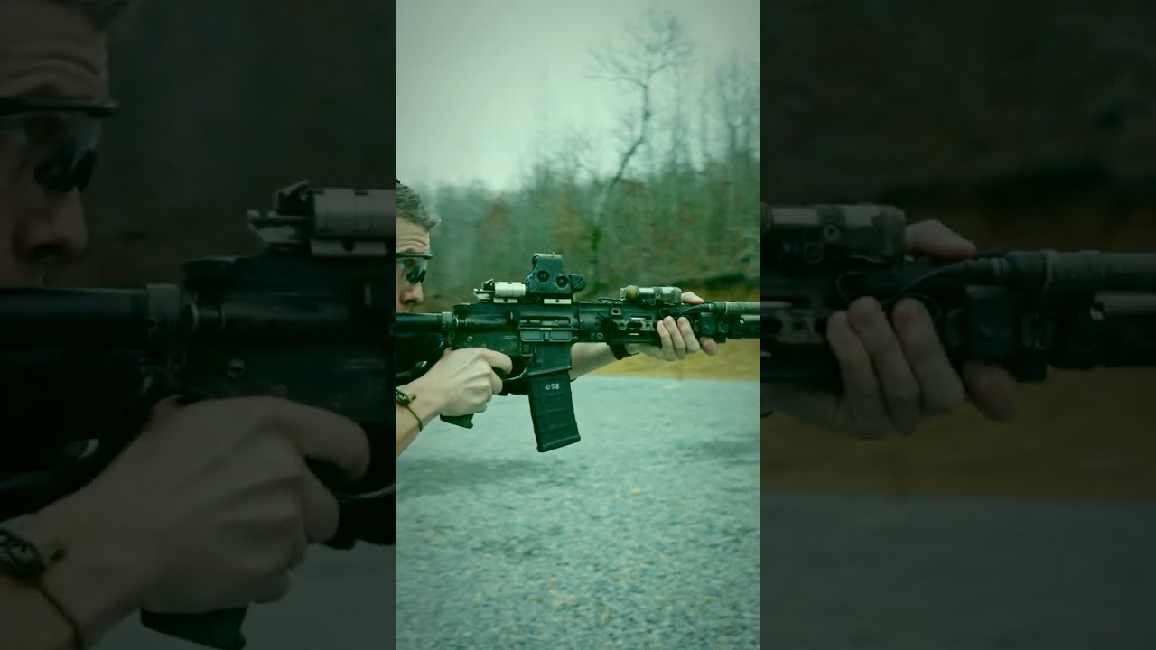 5 Target Drill With Fully-Kitted HK 416D