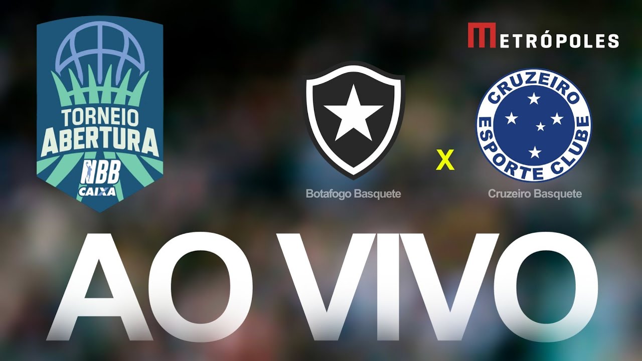 TORNEIO ABERTURA NBB   BOTAFOGO x CRUZEIRO   AO VIVO E COM IMAGENS   031025