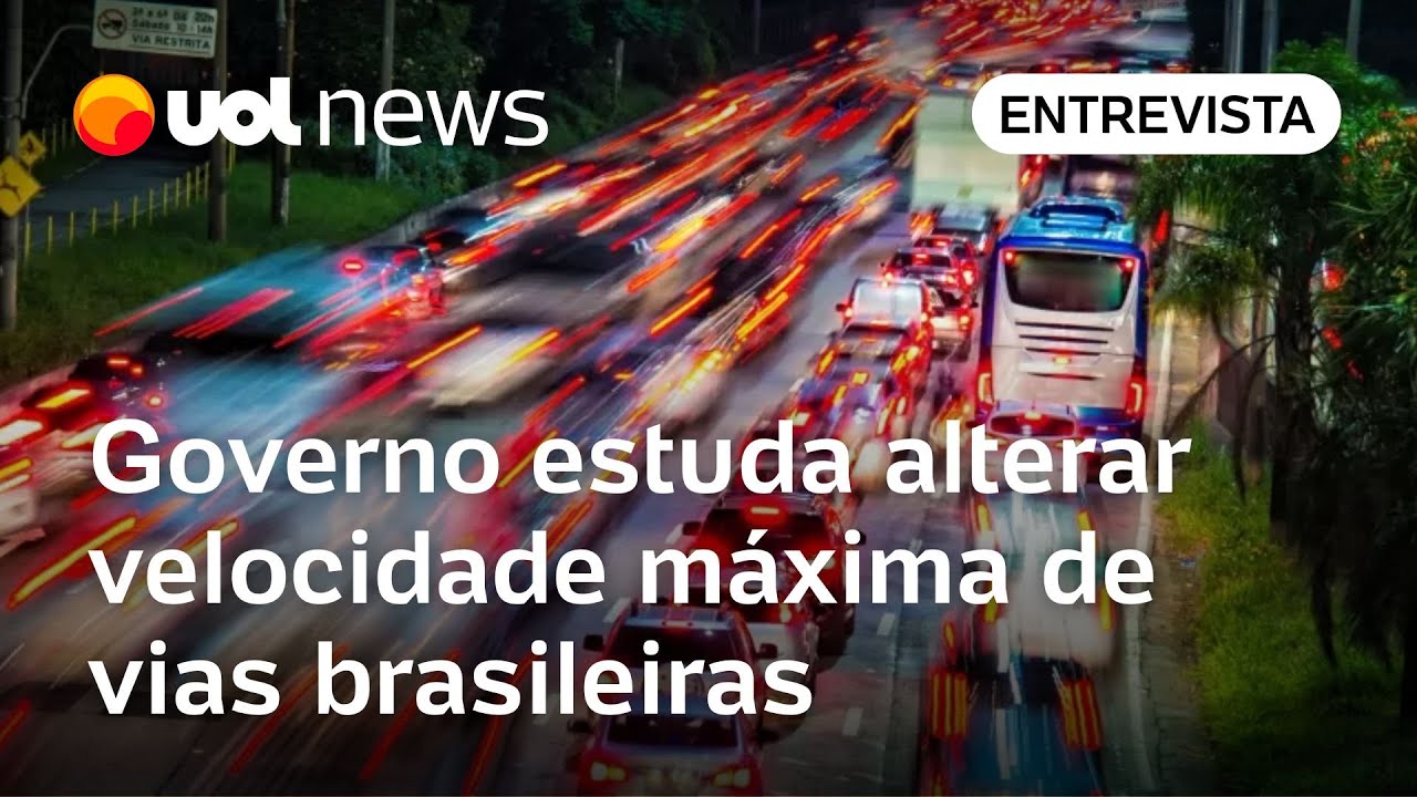 Governo faz consulta e estuda alterar velocidade máxima de vias brasileiras
