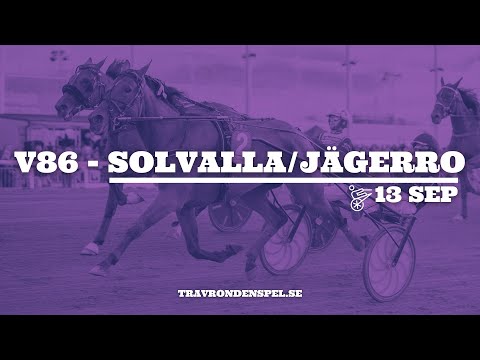 V86 tips Jägersro/Solvalla | Tre S: Vår spik en spetsvinnare!