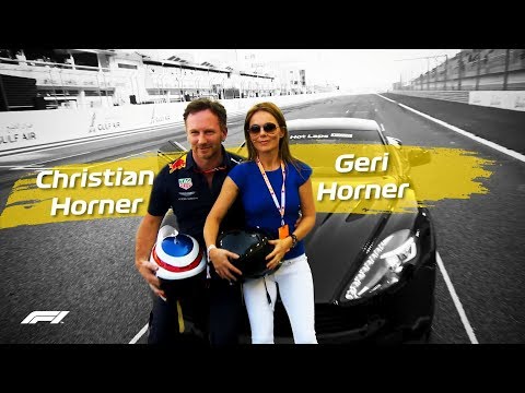 Christian Horner's Spicy Lap With Geri Horner! | Pirelli Hot Laps