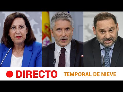 EN DIRECTO 🔴 Rueda de prensa del GOBIERNO sobre el TEMPORAL de FRÍO | RTVE Noticias