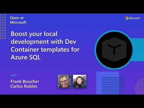 Boost your local development with Dev Container templates for Azure SQL