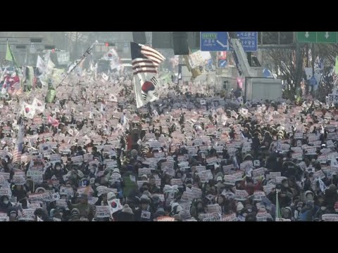 S.Korea: Supporters of Yoon rally at Gwanghwamun Square ahead of second impeachment vote | AFP