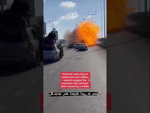 Explosion on key Gaza route