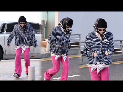 지드래곤(G-DRAGON) 롤스로이스 타고 온 지디 마마 어워즈 출국 Departure | 인천공항 • 241121