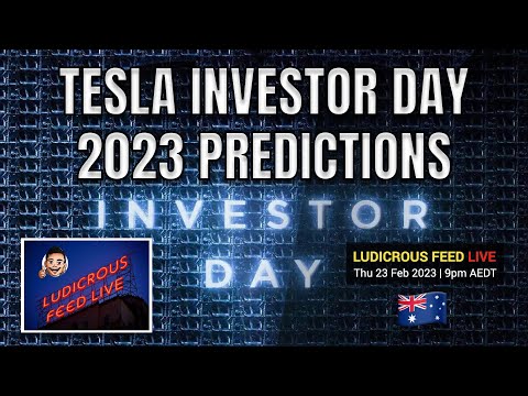 2023 TESLA INVESTOR DAY PREDICTIONS News Speculation Rumours
