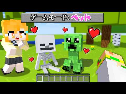 モブが可愛すぎるペットになった？！最強のペットに育てるマインクラフト🐶🧆🍖【まいくら・Minecraft】よろずや🍭