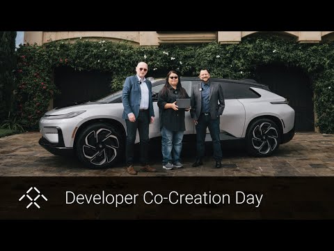 Developer Co-Creation Day with Anita Chen | Faraday Future | FFIE