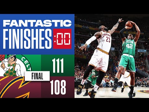 Final 3:17 WILD ENDING Celtics vs Cavaliers Eastern Conference Finals 2017