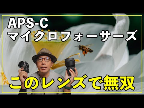 なぜAPS-Cやマイクロフォーサーズはマクロ撮影に向いているのか?初心者にもわかる解説!