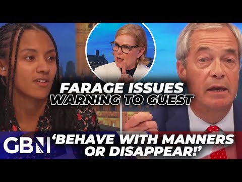 Nigel Farage in EXTRAORDINARY Clash With Fiona Lali Sparking Tense Migrant Row Amid Epping Protests