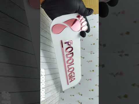 Placa porta podologia na shoppe #shoppe #podologia #podologa