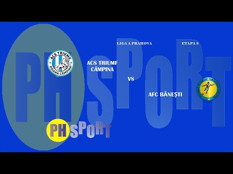 ACS Triumf Poiana Câmpina - AFC Băneşti-Urleta, etapa 8
