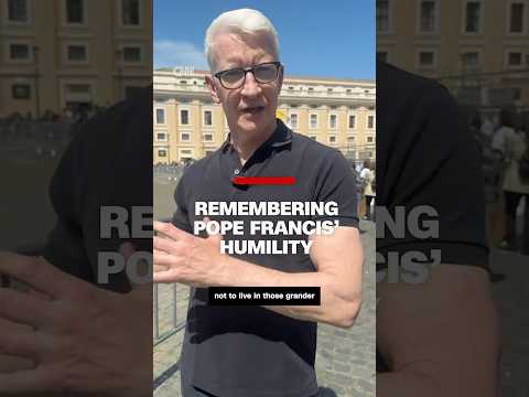 Remembering Pope Francis' humility