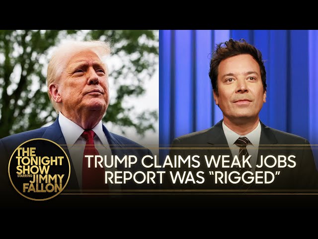 Trump Fires BLS Chief After Weak Stats Make Him Look Bad, Trump's Insane White House Upgrades