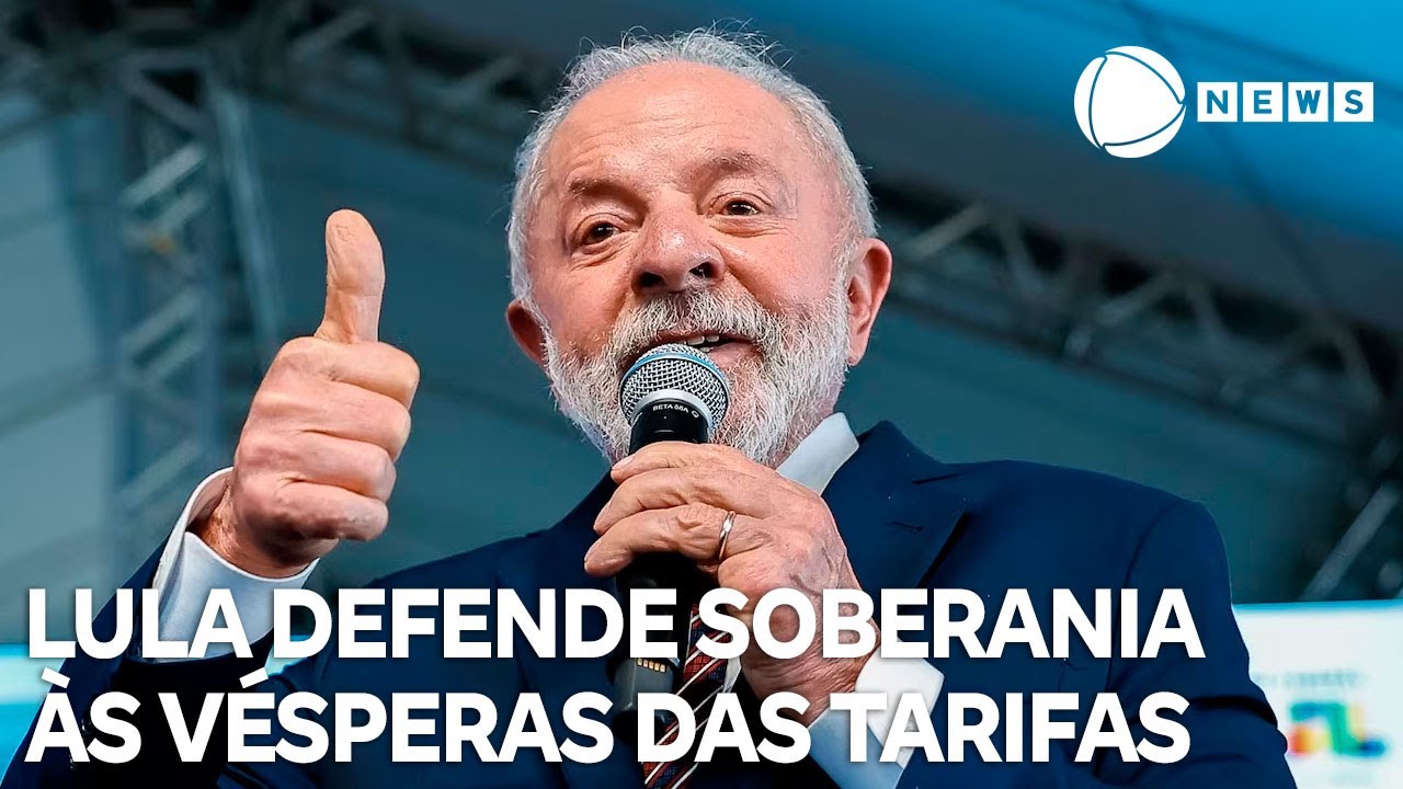 Lula volta a defender soberania às vésperas das tarifas
