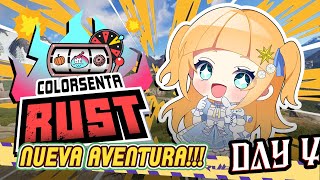 【ES/EN/JP #Vtuber】 Quiero hacer amigas en #Rust ! Día4【#ColorSentaRUST