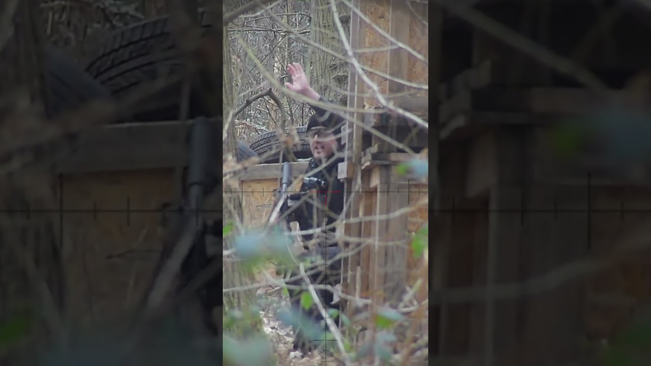Savage full auto, neck, eye & ear shots (TRY NOT TO LAUGH)