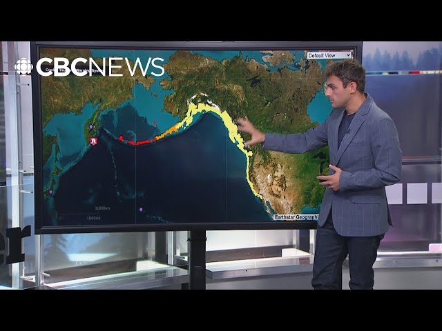 Massive earthquake in the Pacific Ocean prompts a tsunami watch for parts of coastal B.C.