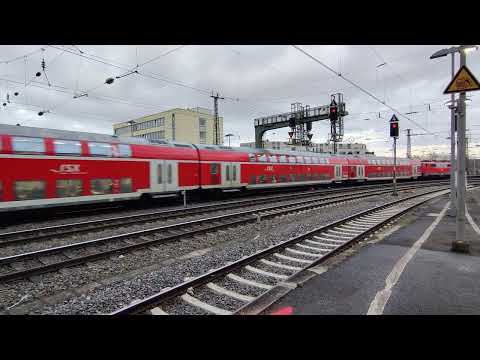 [RARE] DB Regio BR111 158 with Dosto coaches departing from Aachen Hbf
