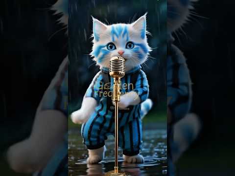 kucing lucu nyanyi pok ame ame #kucinglucu #cat #kucinganggoralucudanimut #kucingnyanyi #shorts