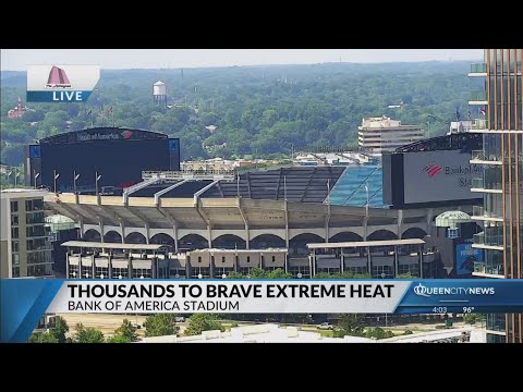 Fans heading to BofA Stadium for R&B Tour urged to prepare for brutal heat