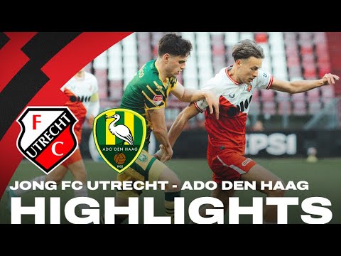 Jong FC Utrecht - ADO Den Haag | HIGHLIGHTS