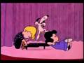 snoopy dancing on piano