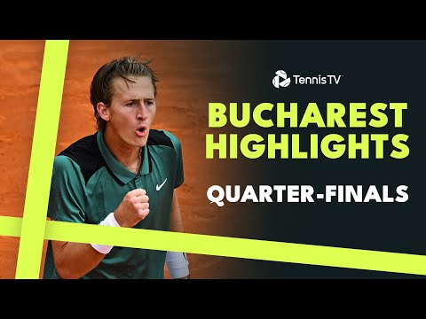 Korda Faces Barrere; Moutet vs Fucsovics; Fonseca & More Play | Bucharest Quarter-Final Highlights