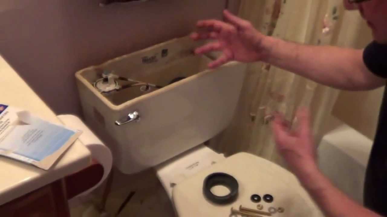 Replacing Gasket Between Toilet Tank Bowl beautiful toilet