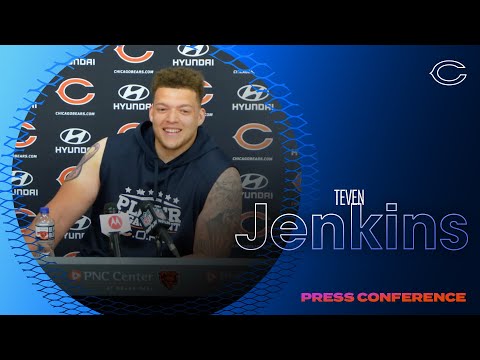 Teven Jenkins: 'It's about earning trust and belief' | Chicago Bears video clip